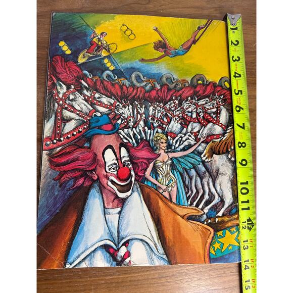1971 Ringling Bros Circus Program 101st Edition Vintage Circus Photos Animals - Picture 2 of 8